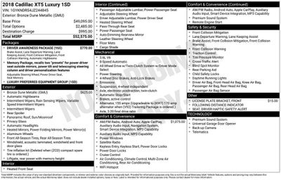 2018 Cadillac XT5 Luxury