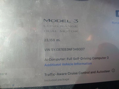 2022 Tesla Model 3 Long Range