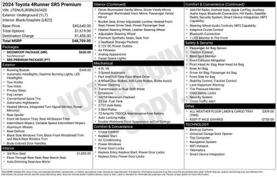 2024 Toyota 4Runner SR5 Premium