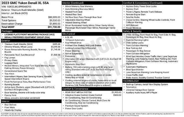 2023 GMC Yukon XL Denali