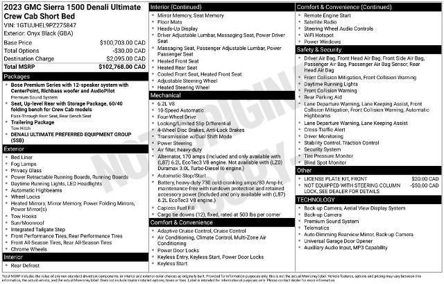 2023 GMC Sierra 1500 Denali Ultimate