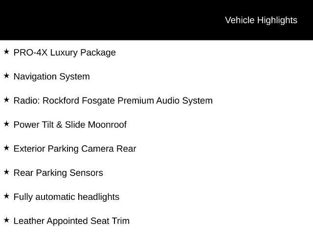 2015 Nissan Frontier PRO-4X