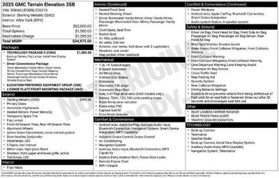 2025 GMC Terrain AWD Elevation