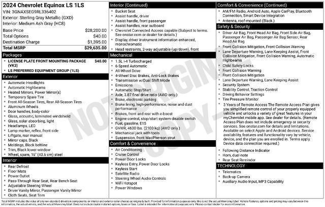 2024 Chevrolet Equinox LS