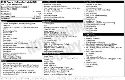 2025 Toyota Highlander Base