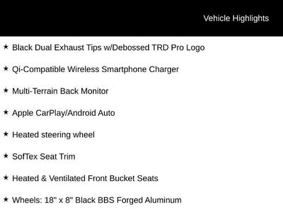2022 Toyota Tundra 4WD TRD Pro Hybrid