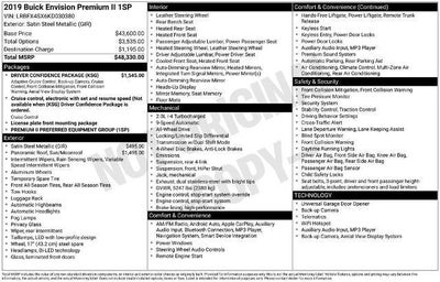 2019 Buick Envision Premium II