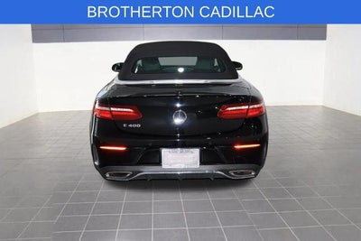 2018 Mercedes-Benz E-Class E 400