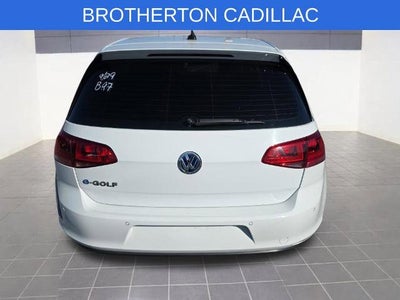 2015 Volkswagen e-Golf SEL Premium