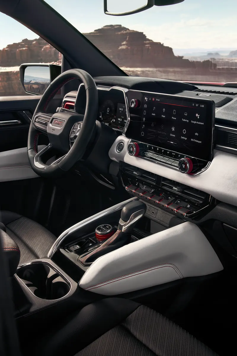 2026 GMC Canyon infotainment system at Brotherton Buick GMC in RENTON WA