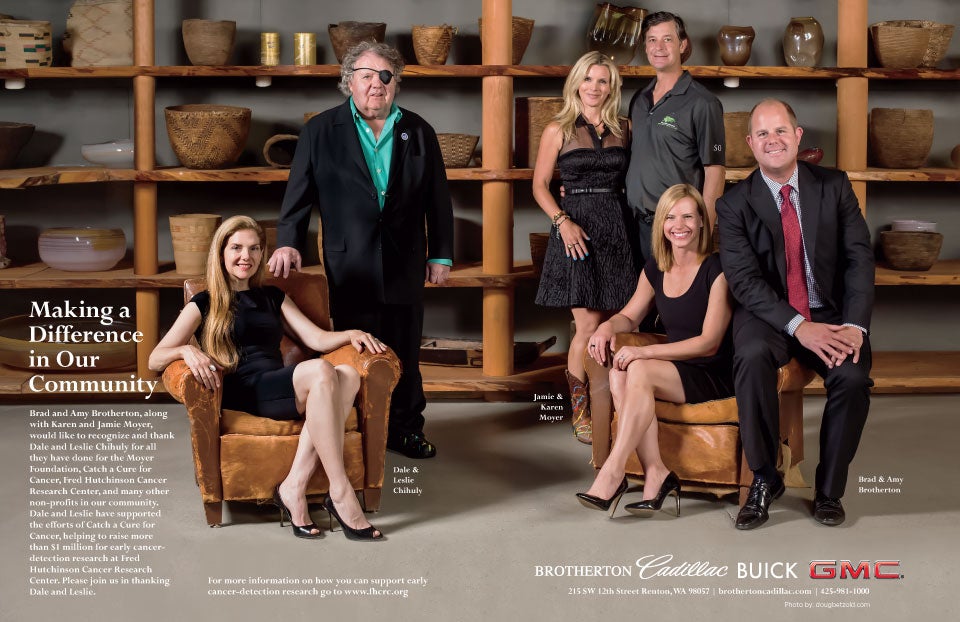 family photo advertisment Brotherton Buick GMC in RENTON WA