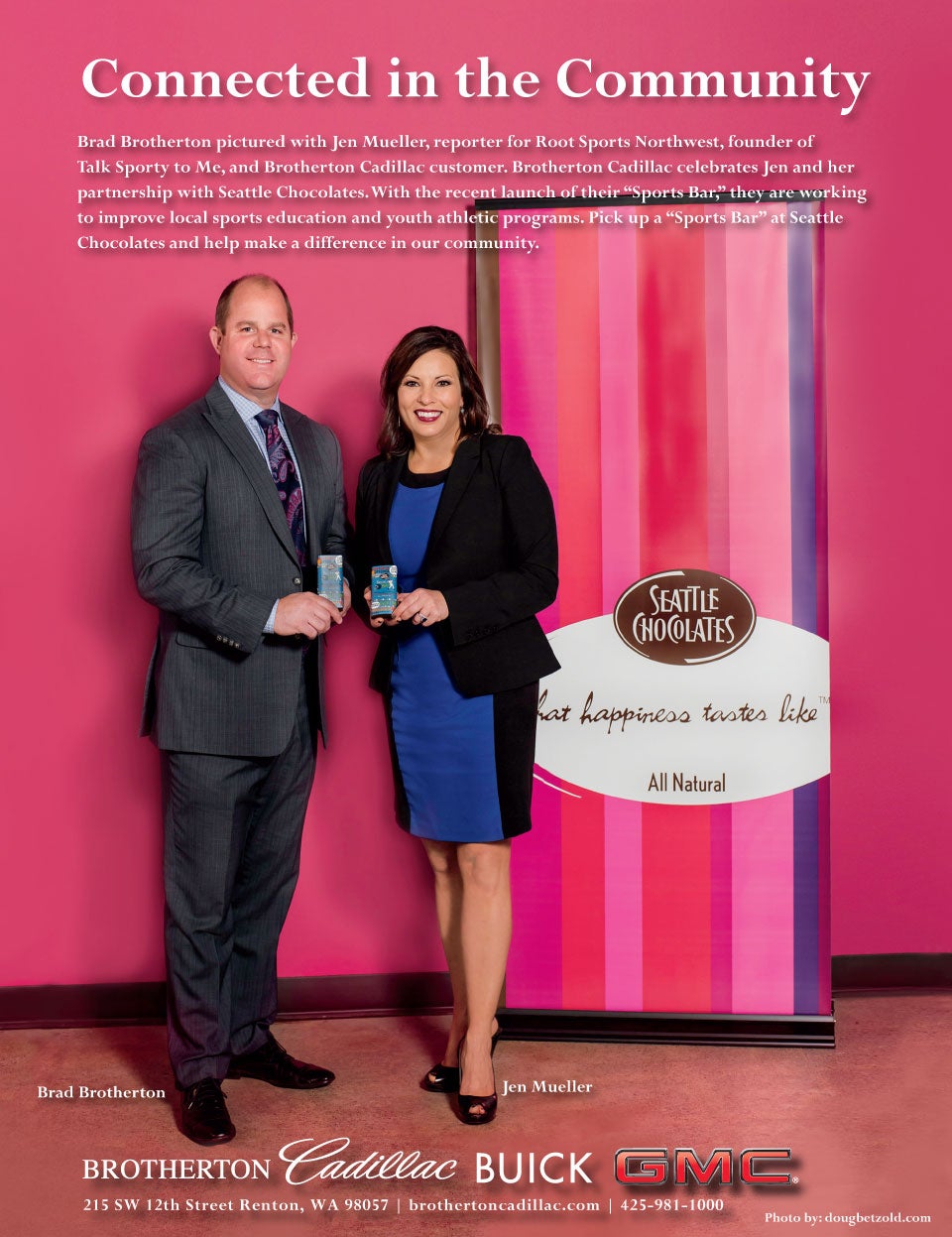 family photo advertisment Brotherton Buick GMC in RENTON WA